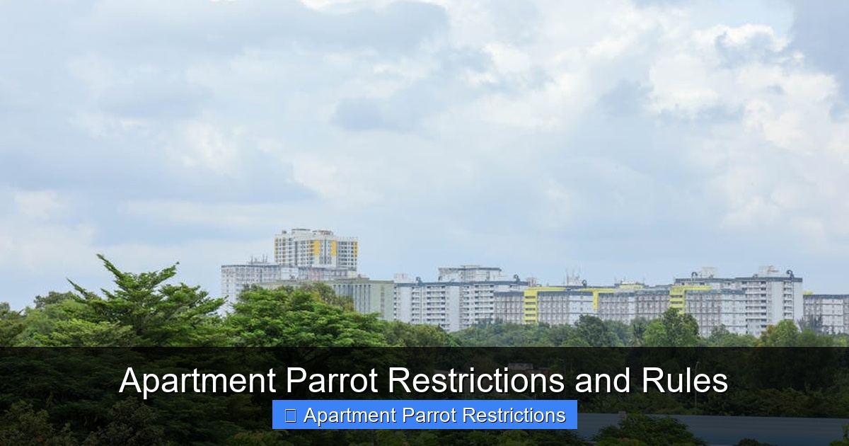 Featured image for Apartment Parrot Restrictions and Rules
