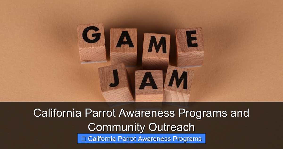 Featured image for California Parrot Awareness Programs and Community Outreach