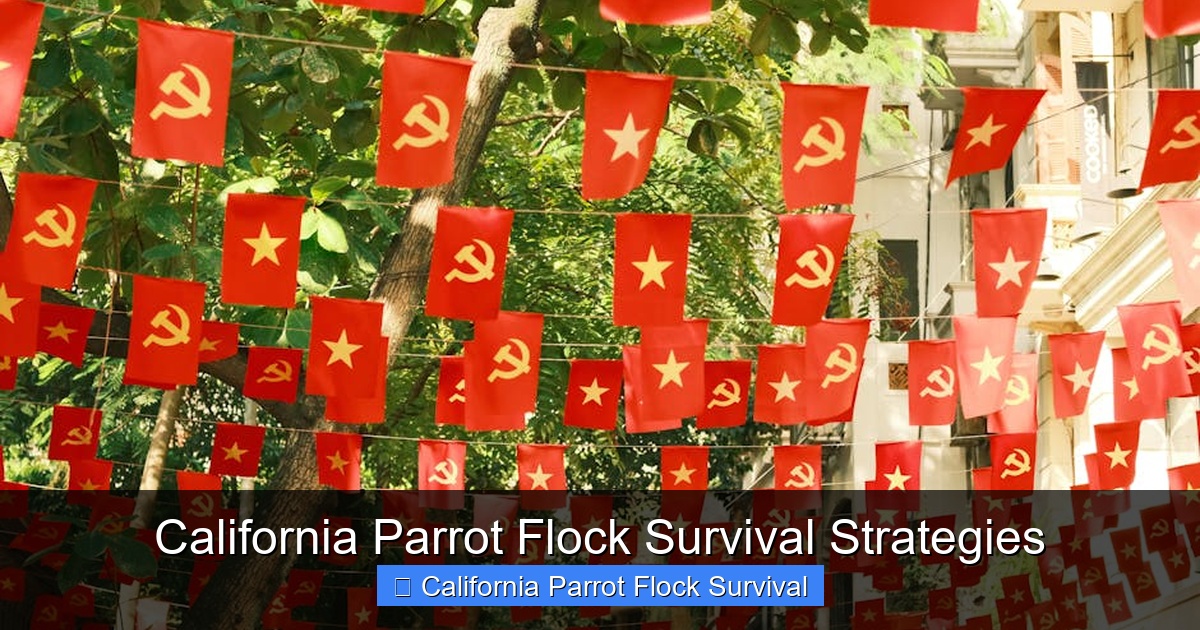 Featured image for California Parrot Flock Survival Strategies