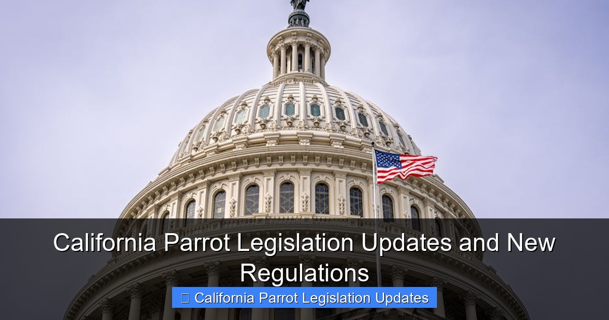 Featured image for California Parrot Legislation Updates and New Regulations