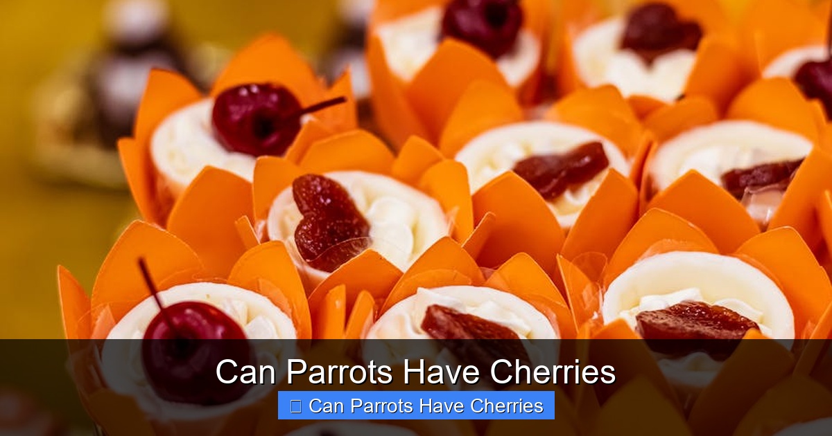 Featured image for Can Parrots Have Cherries