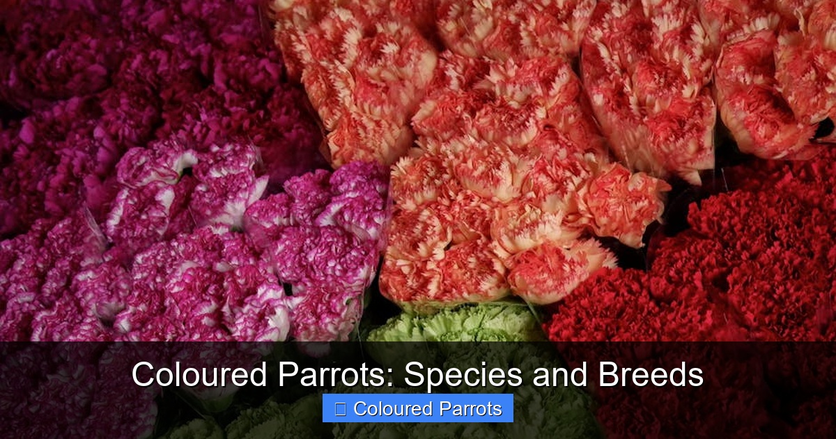 Featured image for Coloured Parrots: Species and Breeds