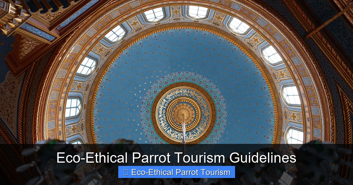 Featured image for Eco-Ethical Parrot Tourism Guidelines
