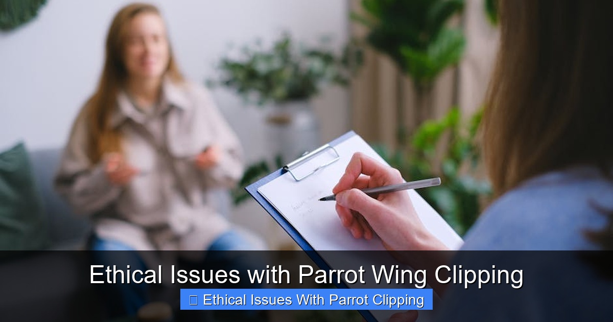 Featured image for Ethical Issues with Parrot Wing Clipping