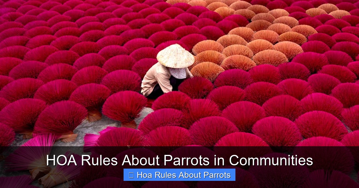 Featured image for HOA Rules About Parrots in Communities