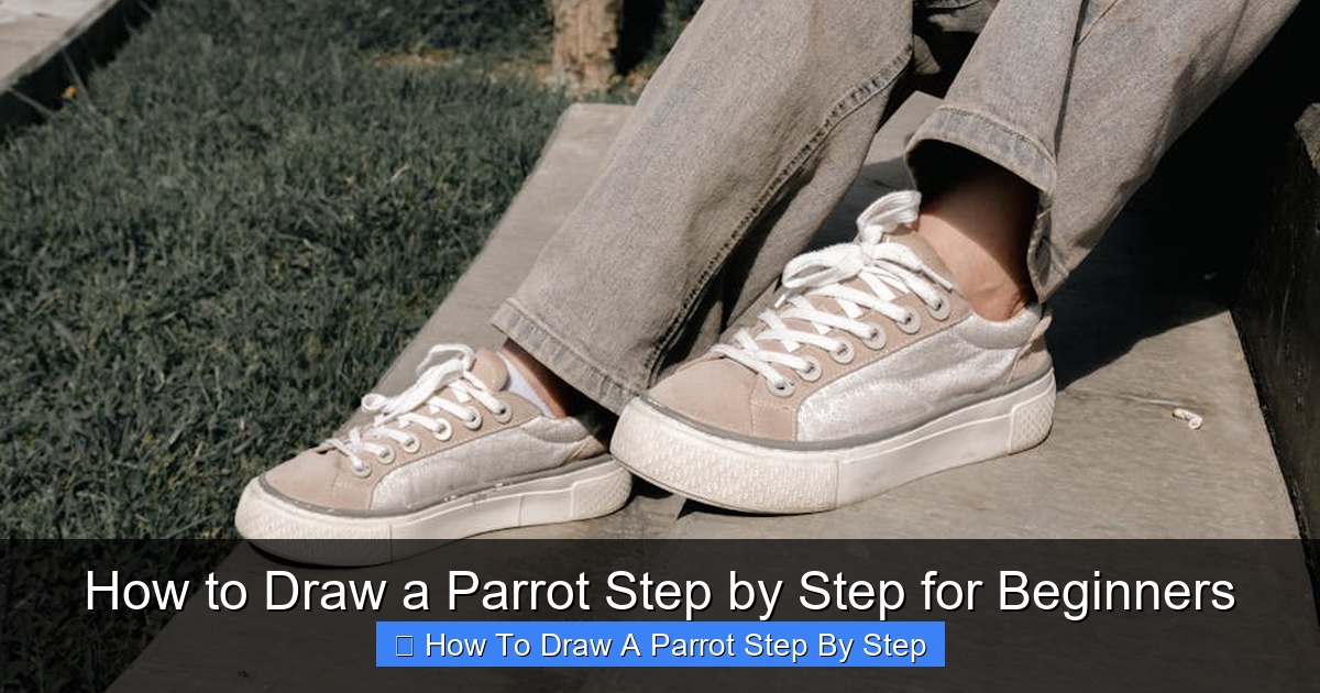 Featured image for How to Draw a Parrot Step by Step for Beginners