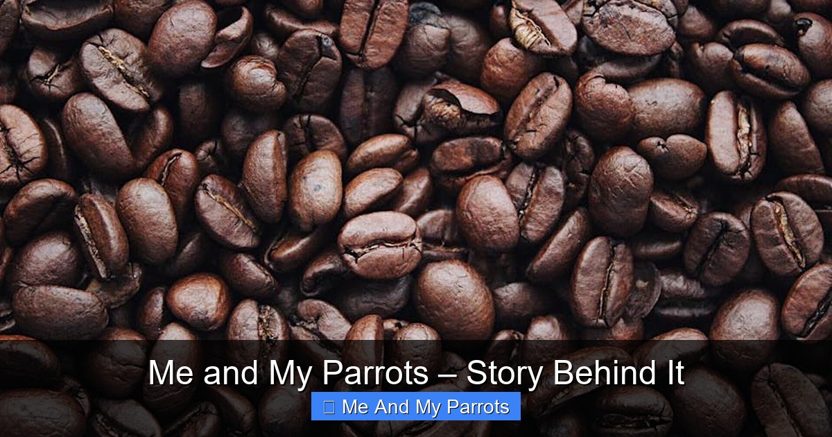 Featured image for Me and My Parrots – Story Behind It