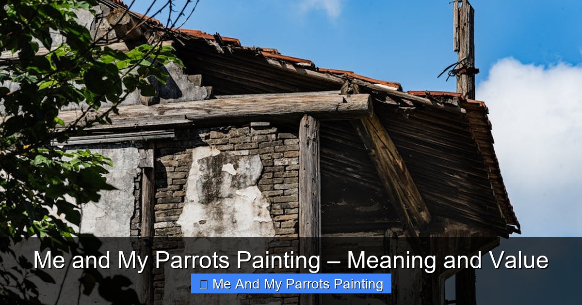 Featured image for Me and My Parrots Painting – Meaning and Value