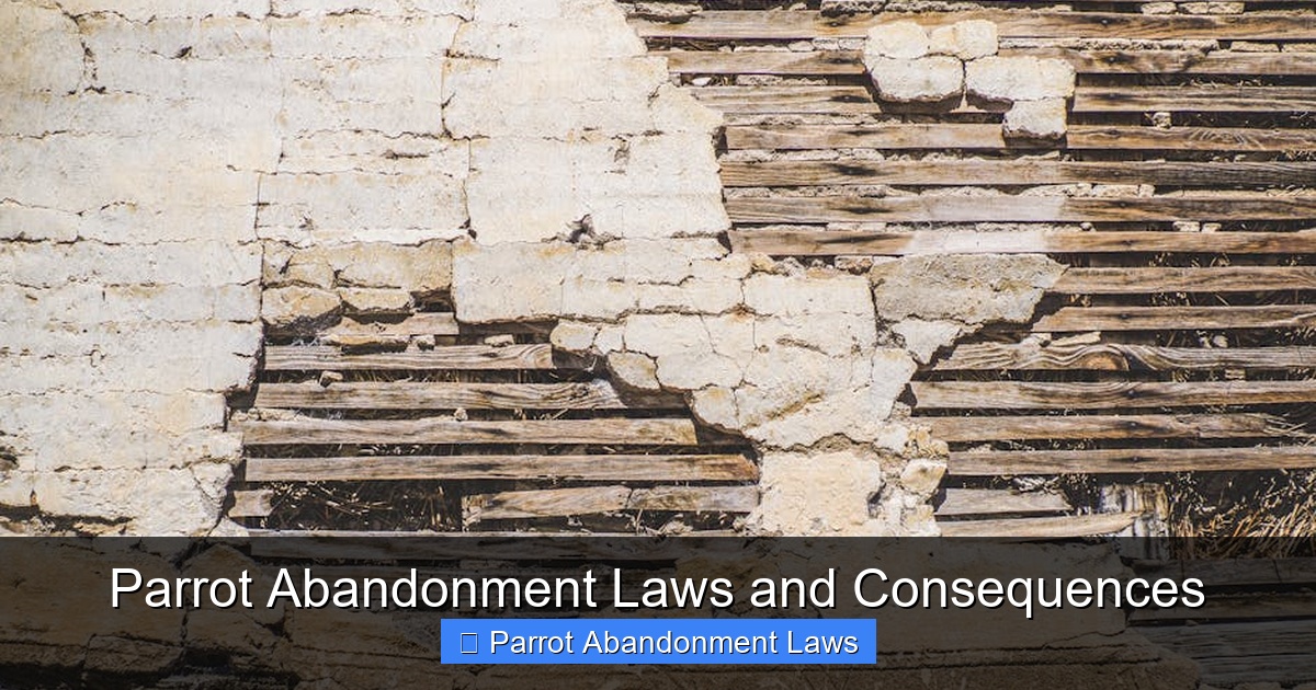 Featured image for Parrot Abandonment Laws and Consequences