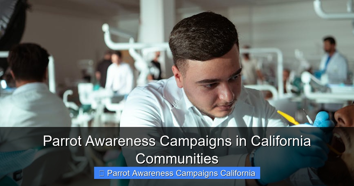 Featured image for Parrot Awareness Campaigns in California Communities