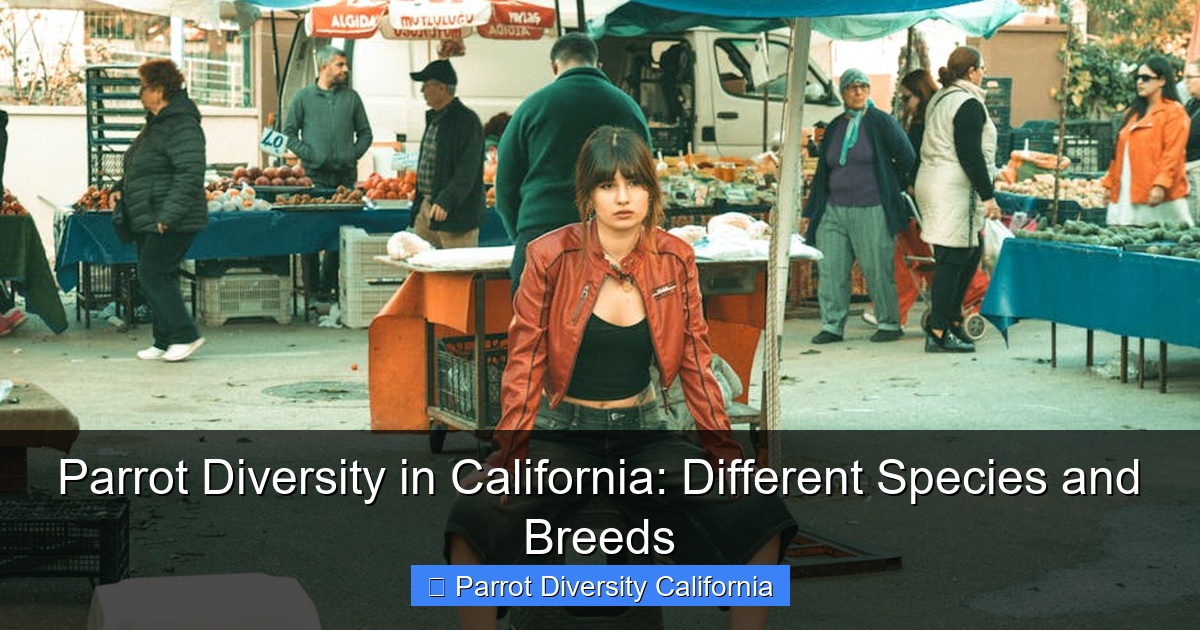 Parrot Diversity in California: Different Species and Breeds