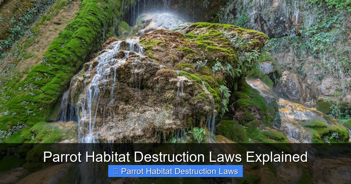 Featured image for Parrot Habitat Destruction Laws Explained