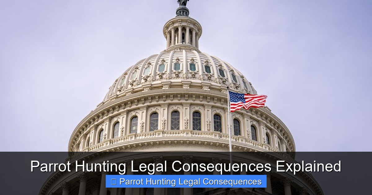 Featured image for Parrot Hunting Legal Consequences Explained