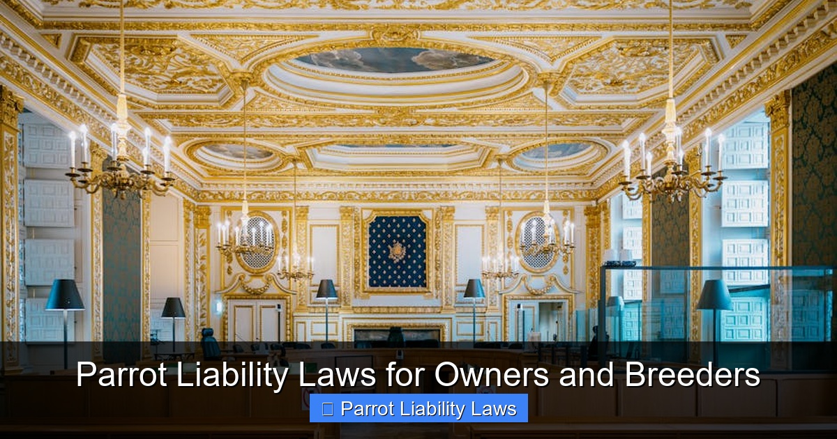 Featured image for Parrot Liability Laws for Owners and Breeders