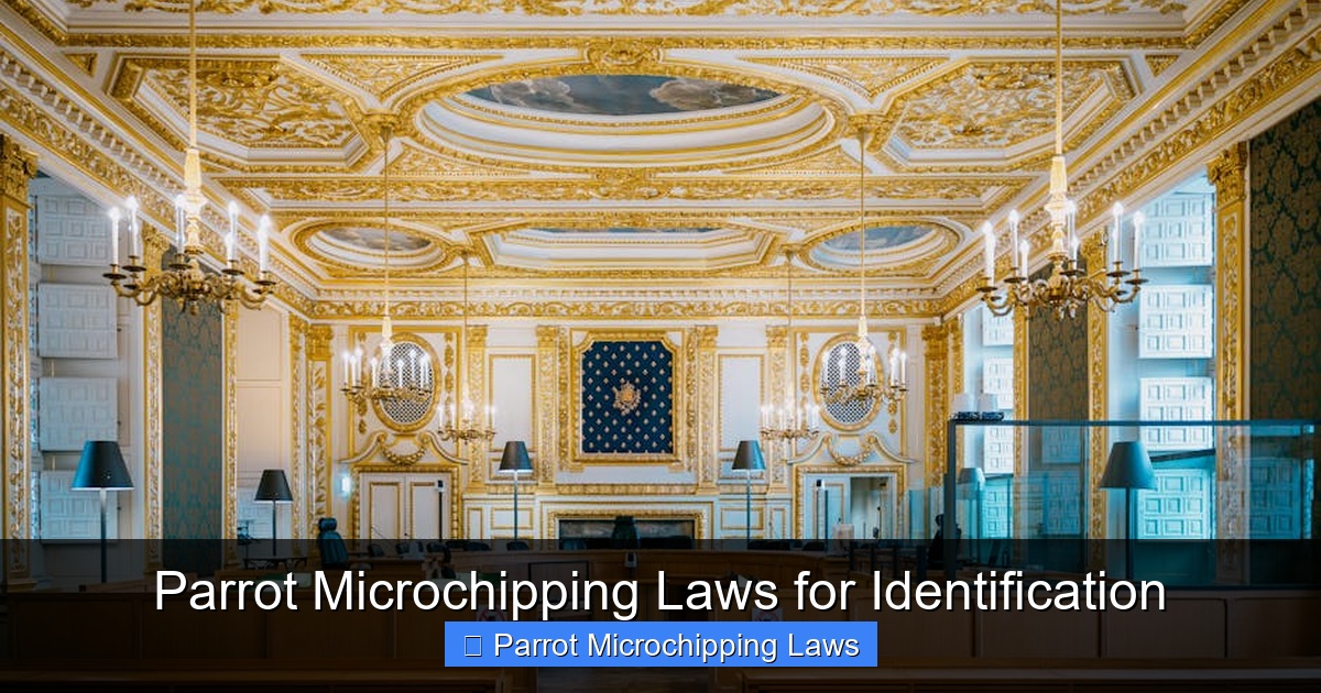 Featured image for Parrot Microchipping Laws for Identification