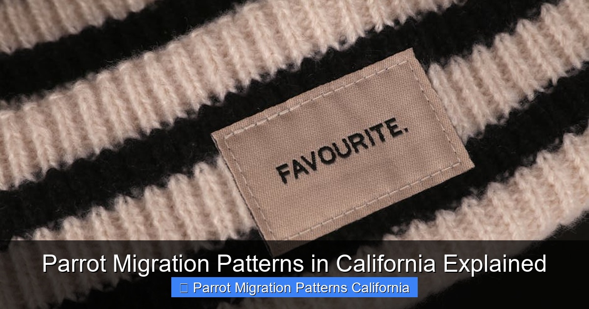 Featured image for Parrot Migration Patterns in California Explained