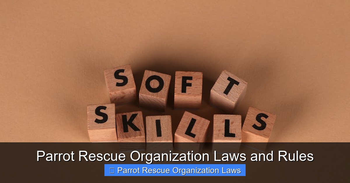 Featured image for Parrot Rescue Organization Laws and Rules