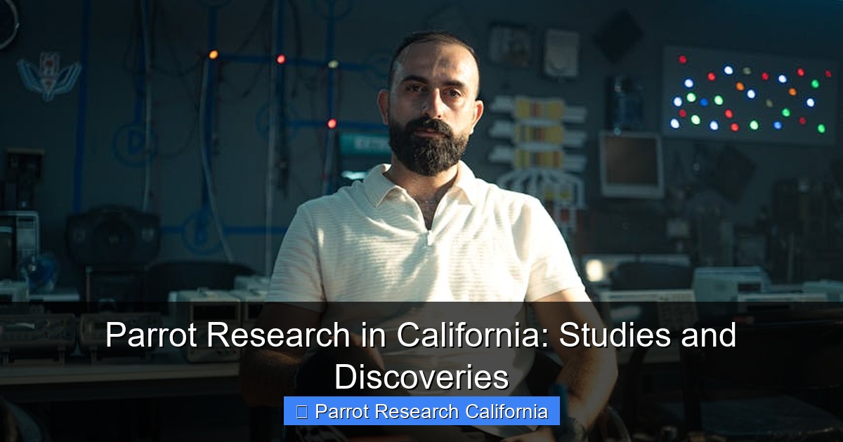Parrot Research in California: Studies and Discoveries