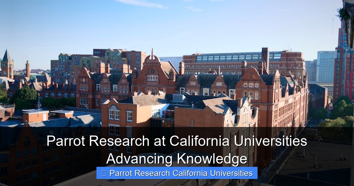 Featured image for Parrot Research at California Universities Advancing Knowledge