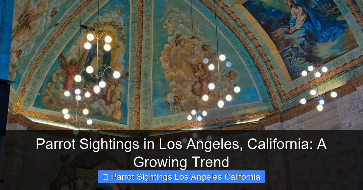 Featured image for Parrot Sightings in Los Angeles, California: A Growing Trend