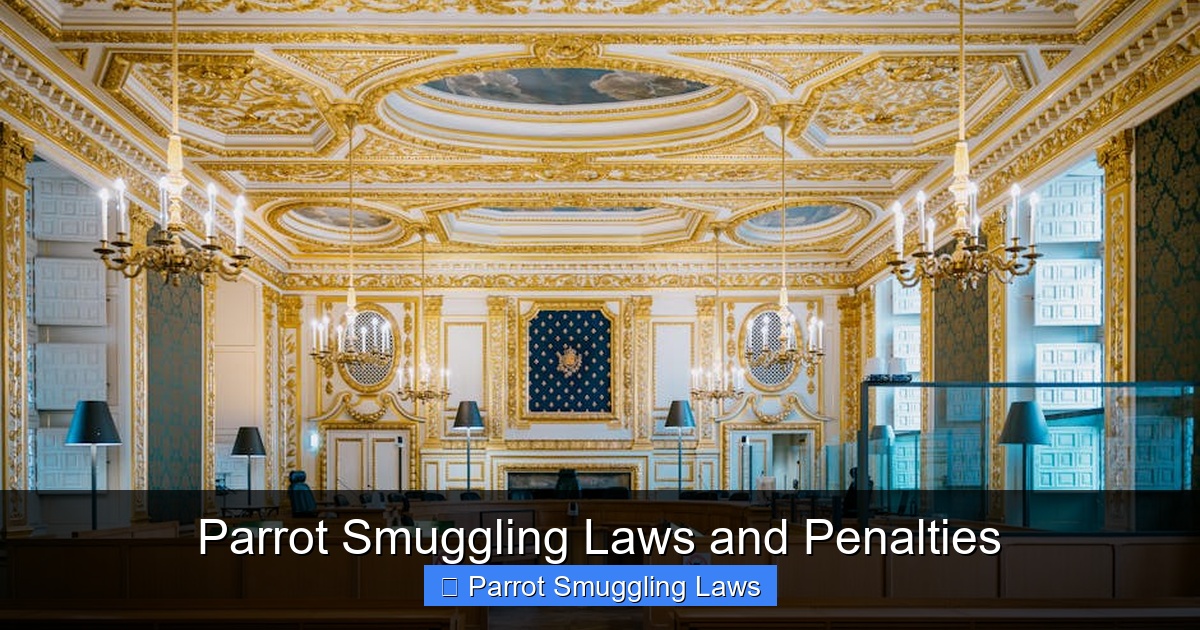 Featured image for Parrot Smuggling Laws and Penalties