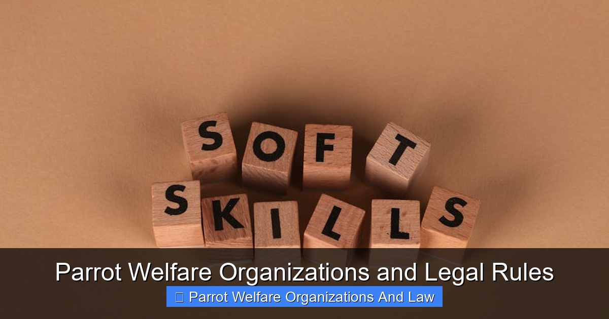 Featured image for Parrot Welfare Organizations and Legal Rules