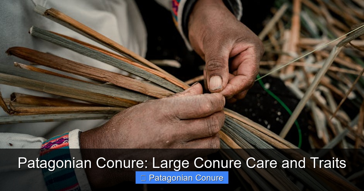 Featured image for Patagonian Conure: Large Conure Care and Traits