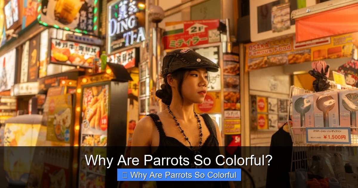 Why Are Parrots So Colorful?