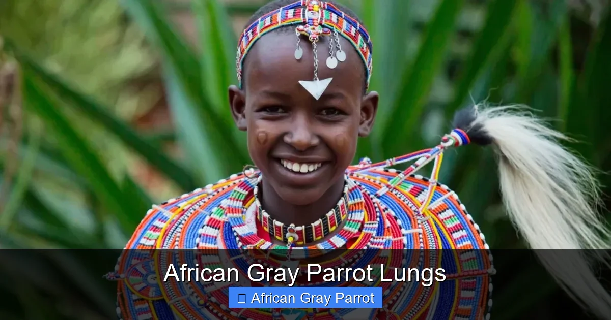 African Gray Parrot Lungs