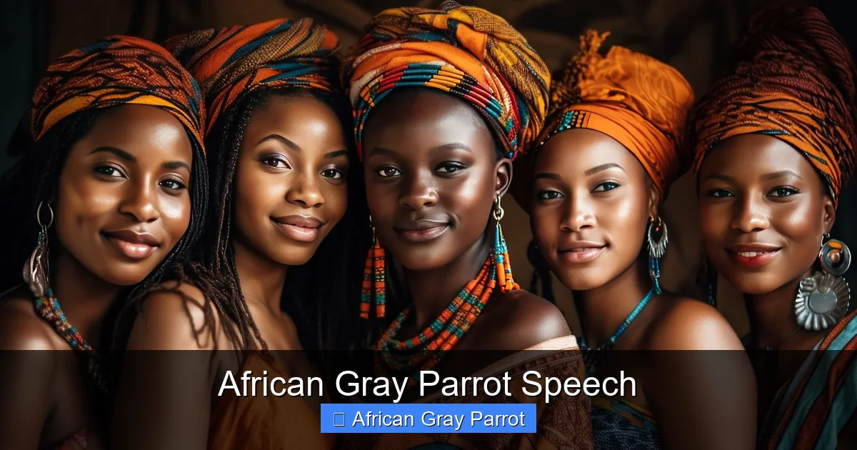 African Gray Parrot Speech