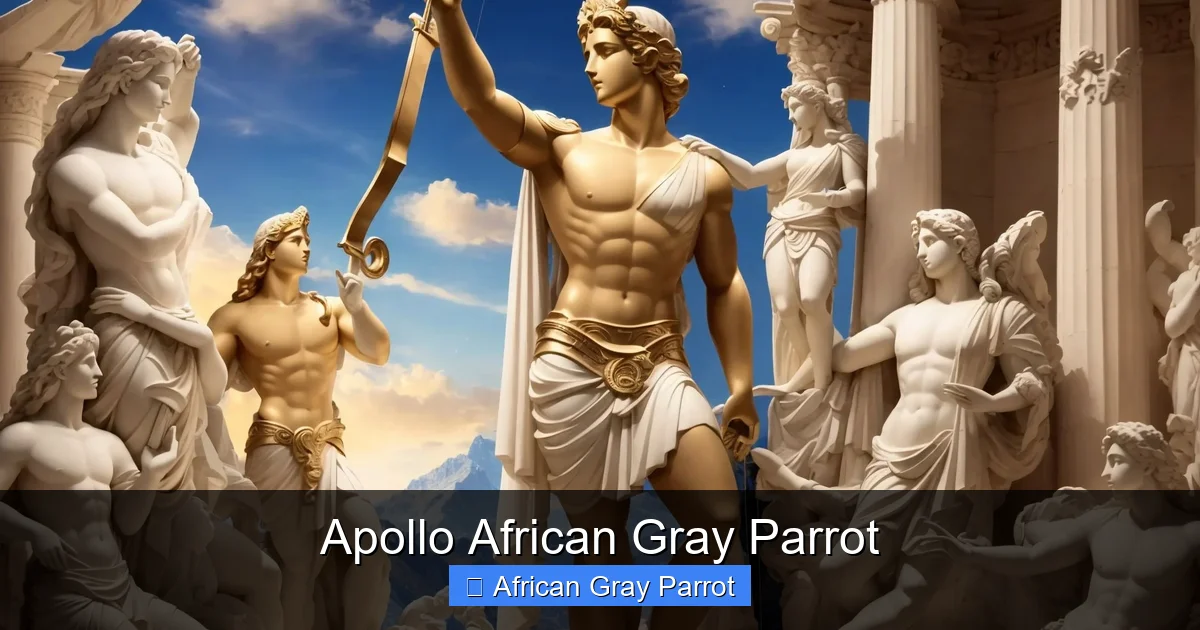 Apollo African Gray Parrot