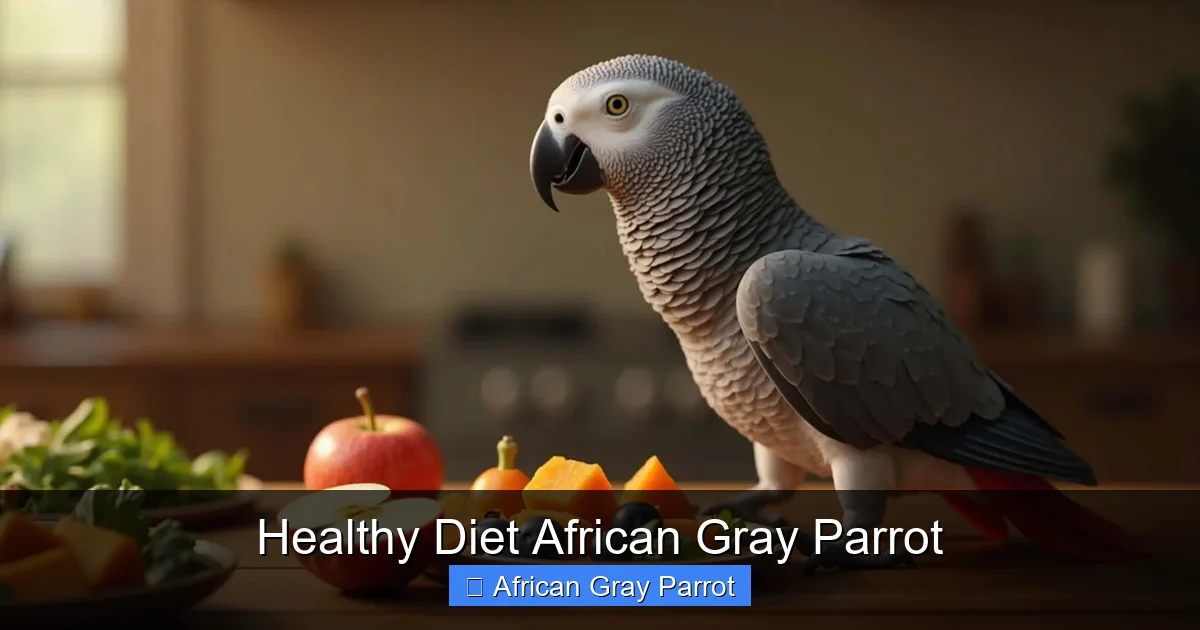 Healthy Diet African Gray Parrot