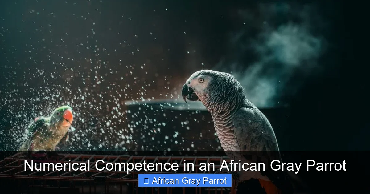 Numerical Competence in an African Gray Parrot