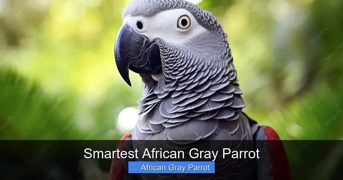 Smartest African Gray Parrot