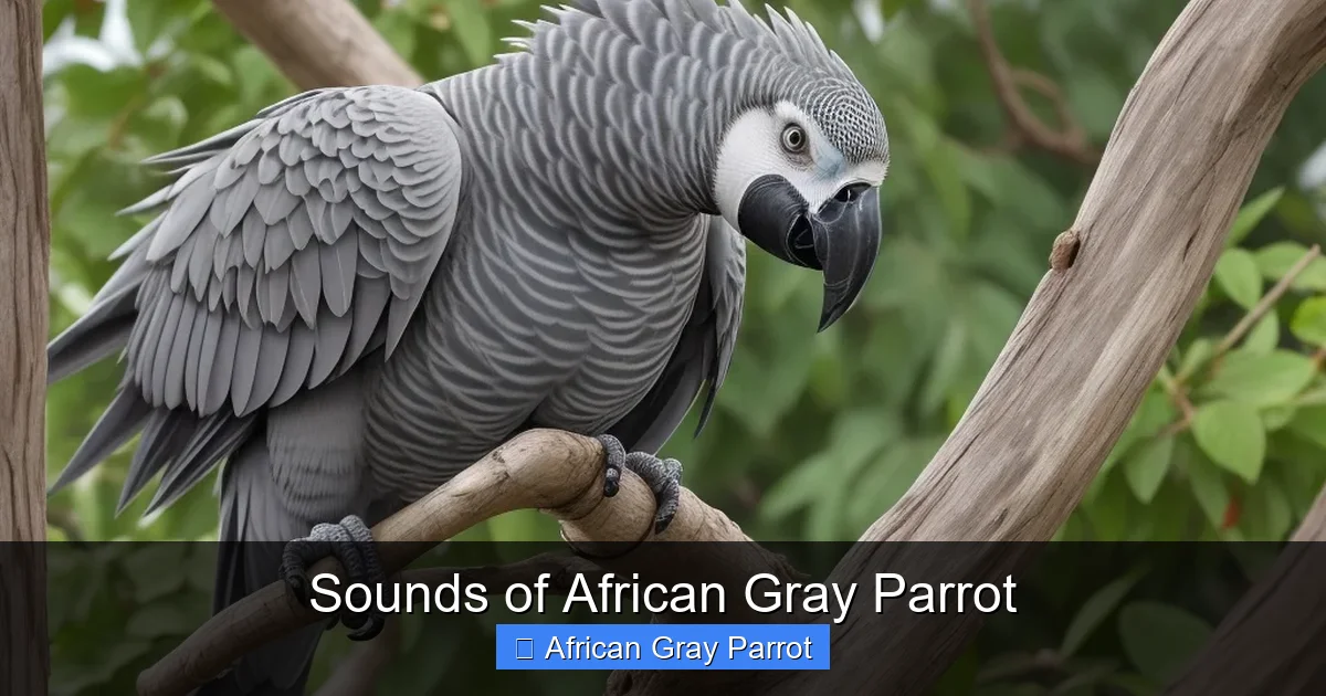 Sounds of African Gray Parrot