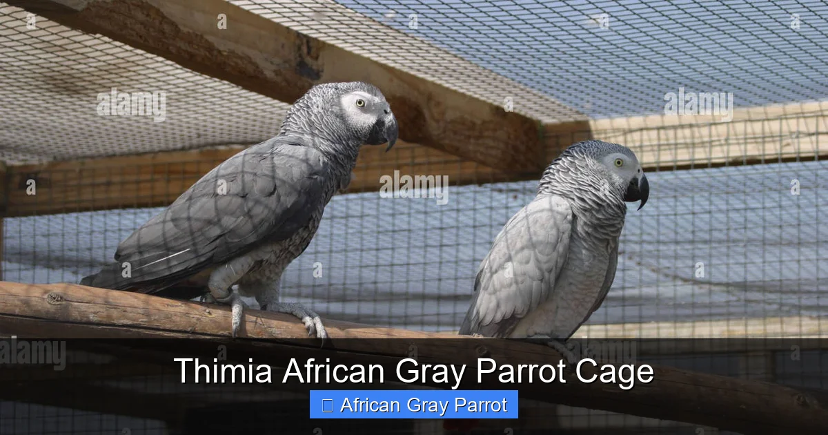 Thimia African Gray Parrot Cage